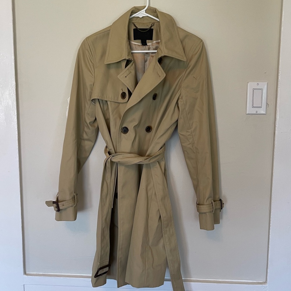 J. Crew belted trench coat